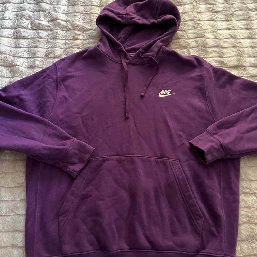 Purple Nike Hoodie, size L mens